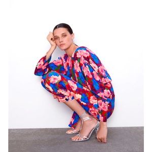 Zara 2 pieces set pants and blouse